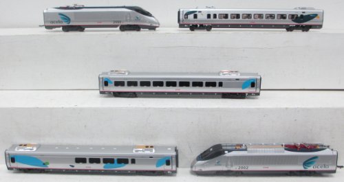 Buy Bachmann Trains Ho Spectrum Acela Express Set Amtrak Online at